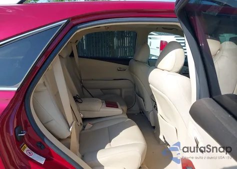 2010 Lexus Rx 350 from USA, damaged, VIN 2T2BK1BA5AC055075